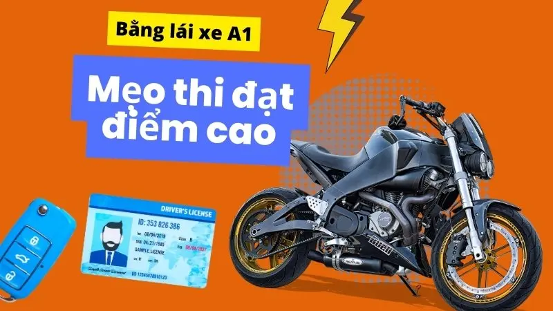Bằng lái xe A1 là gì? Mẹo thi bằng đạt kết quả cao