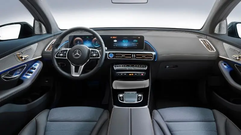Ảnh nội thất Mercedes-Benz EQC 10