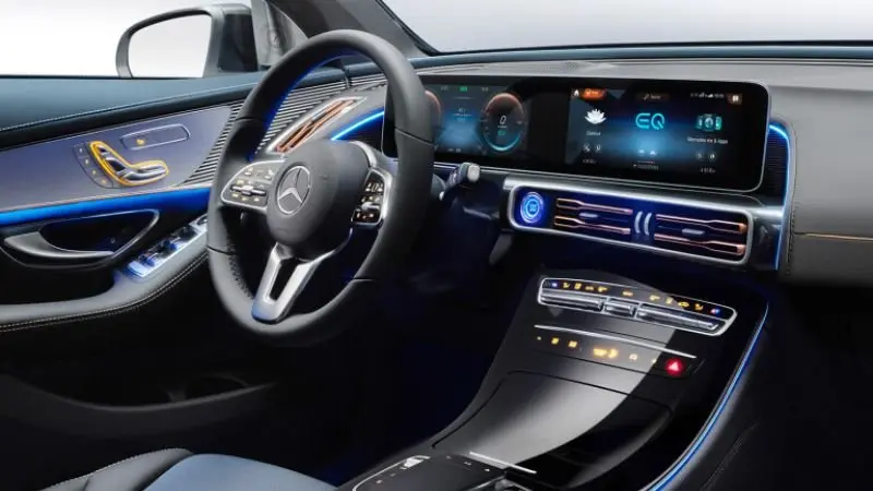 Ảnh nội thất Mercedes-Benz EQC 14