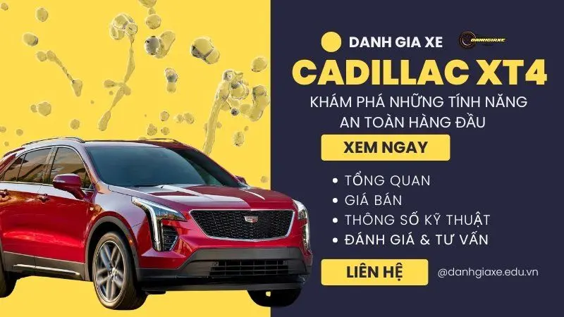 Cadillac XT4: Khám phá những tính năng an toàn hàng đầu