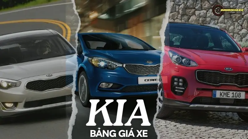 So sánh bảng giá xe Kia: Cập nhật bảng giá mới nhất 2024