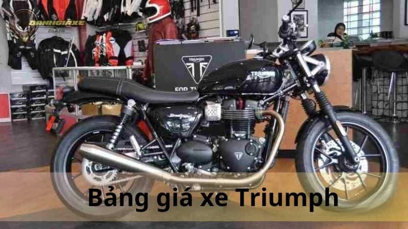 Bảng giá xe máy Triumph tháng 10: Cập nhật mới nhất 2024