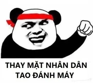 Meme gấu trúc yêu đáng yêu, tạo hiệu ứng tích cực trên mạng.