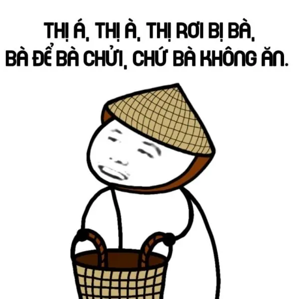 Chửi meme cực kỳ thú vị, thể hiện sự tức giận một cách hài hước và độc đáo.