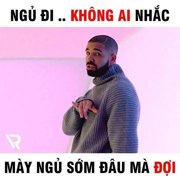 Ảnh meme chúc ngủ ngon dễ thương, khiến ai cũng thích thú.