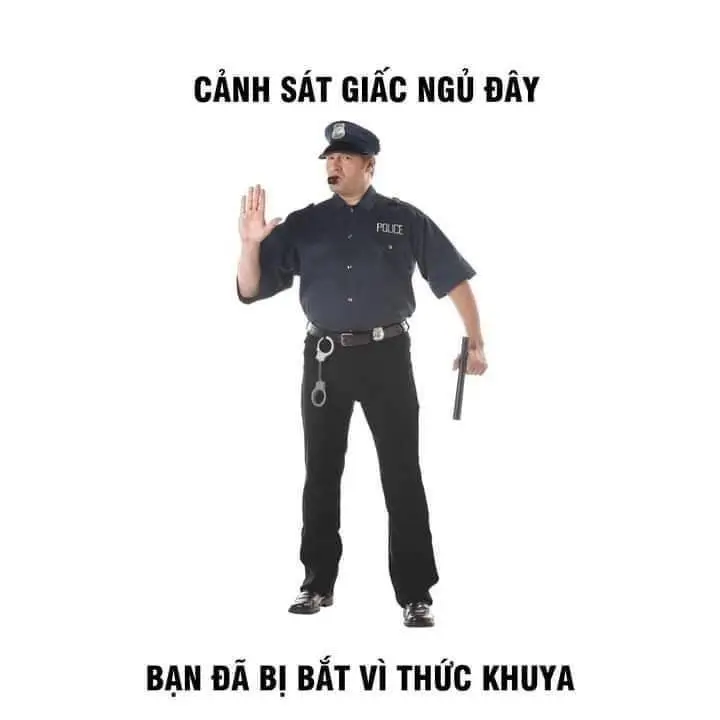 Meme chúc ngủ ngon hài bá đạo, mang lại tiếng cười vui vẻ.