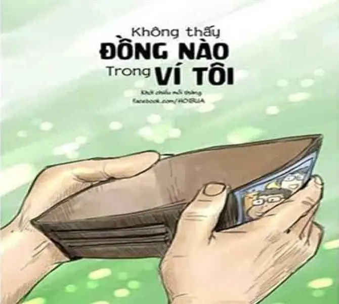 Lấy tiền lau nước mắt meme cực kỳ sáng tạo và hài hước.