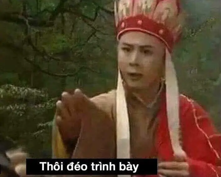 Meme dài quá không đọc ngộ nghĩnh và hài hước.