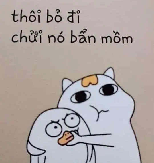 Meme không sợ là biểu cảm hài hước đậm chất.