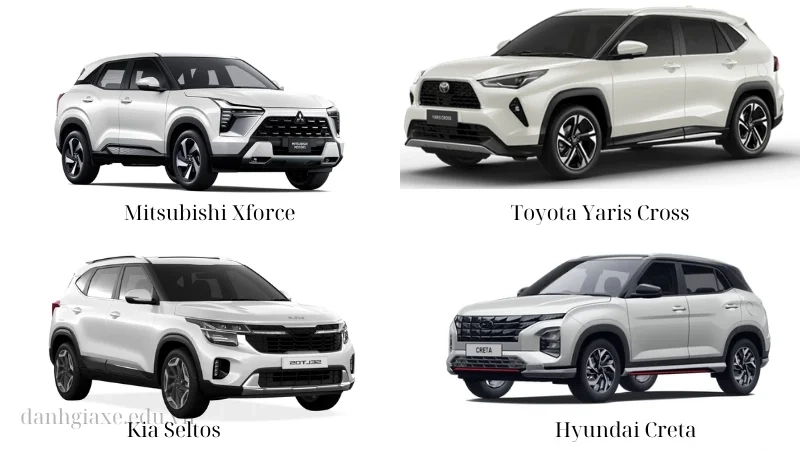 So sánh Mitsubishi Xforce với đối thủ, khám phá sự khác biệt