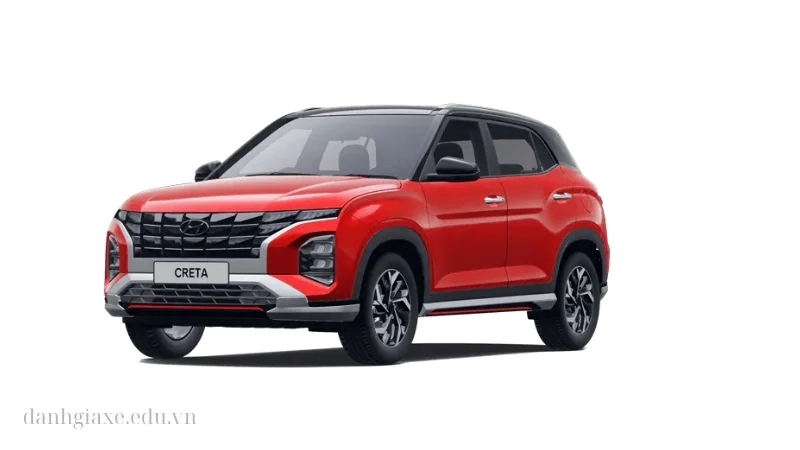 Hyundai Creta 2025 màu đỏ