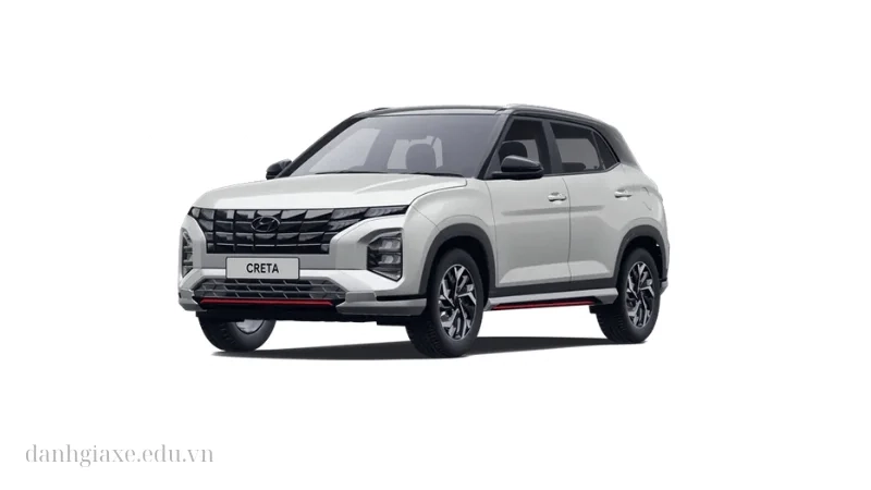 Hyundai Creta 2025 màu trắng