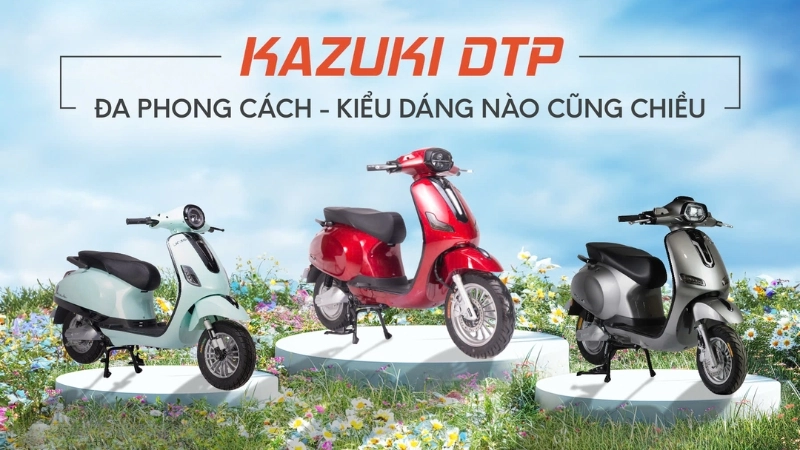 Lưu ý khi mua xe điện DTP - Kazuki