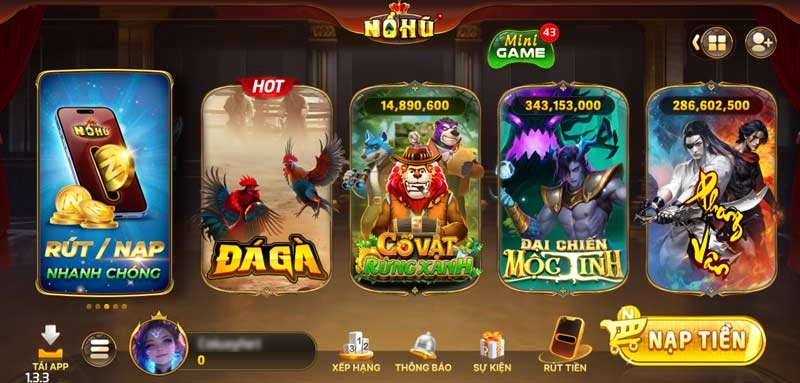 Sân chơi Nohu xanh chín