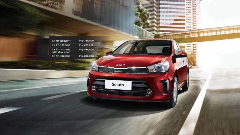 Bảng giá xe Kia Soluto