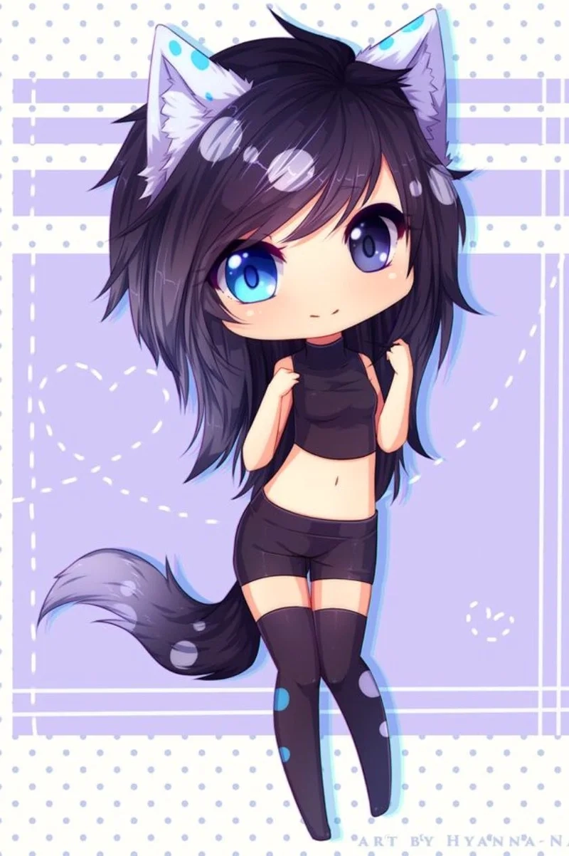 Đậm chất Nhật Bản hình anime cute chibi