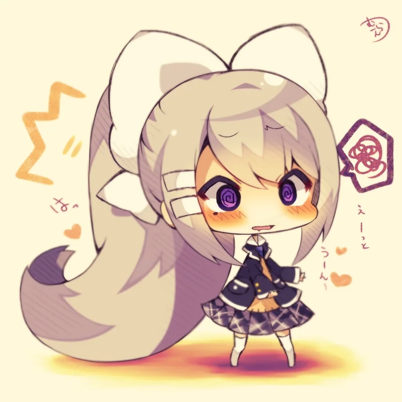 Đáng yêu không lối thoát girl girl avatar cute anime chibi