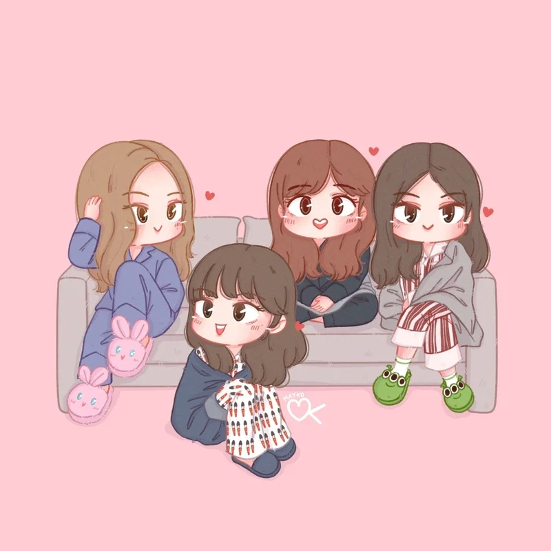 Hình ảnh mới nhất ảnh blackpink chibi cute