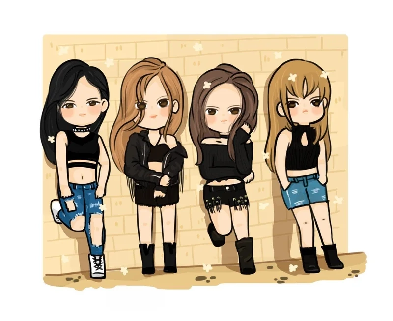 Đừng bỏ lỡ hình blackpink chibi cute siêu chất
