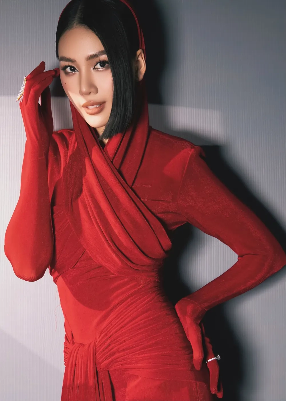 Lộ diện hình ảnh Bùi Quỳnh Hoa thi quốc tế