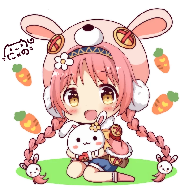 Lấp lánh ánh nhìn từ ảnh cute nữ chibi