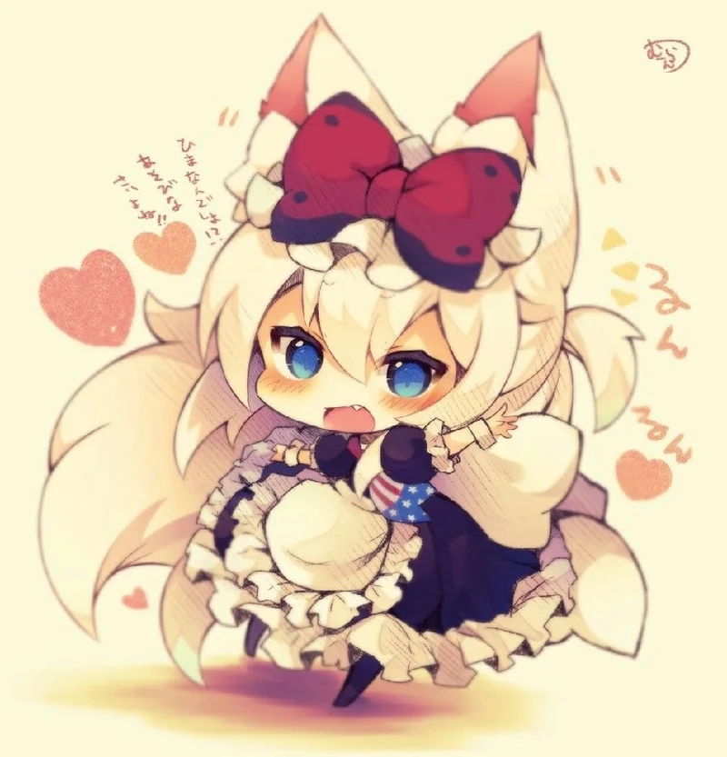 Mẫu chibi ai nhìn cũng thích chibi dễ thương