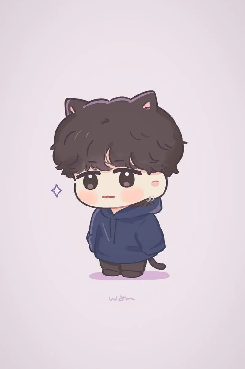 Sáng tạo cùng bộ hình chibi dễ vẽ cực xinh