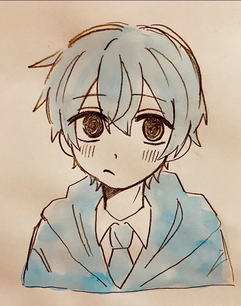 Mẫu vẽ anime chibi cute đơn giản cực hot 