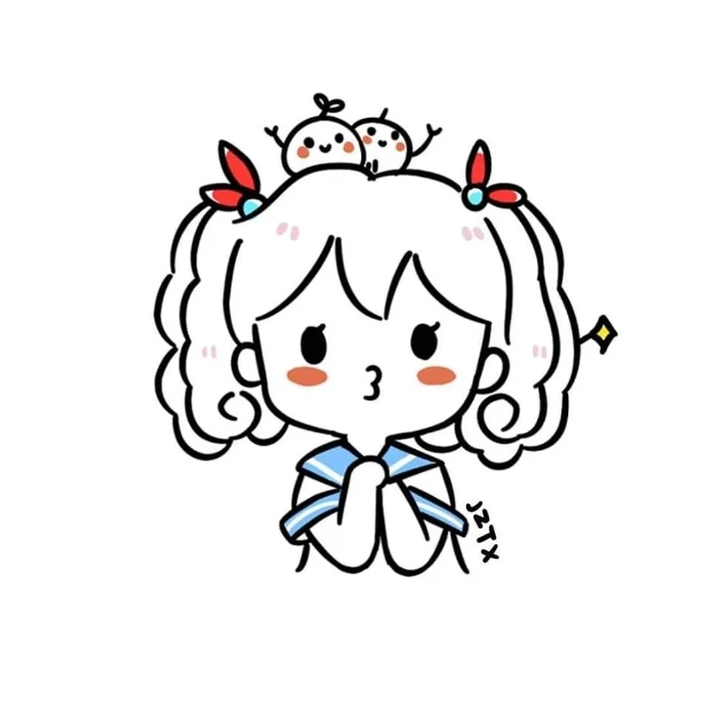 Ý tưởng hình anime dễ vẽ cute đang hot trên mạng