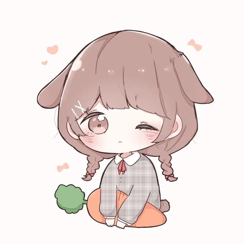 Thử ngay bộ ngộ nghĩnh hình chibi cute dễ vẽ cực đáng yêu