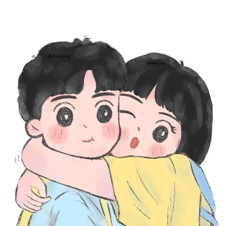 Những khoảnh khắc dễ thương qua từng cặp chibi