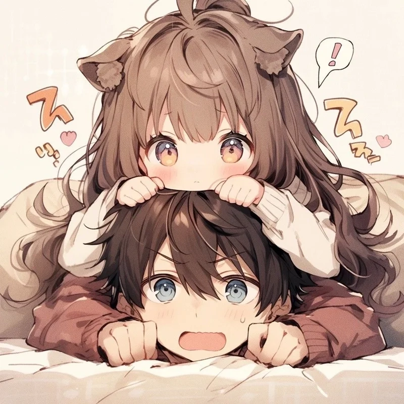 Hình ảnh cực yêu dành cho cặp đôi ảnh anime chibi cặp đôi