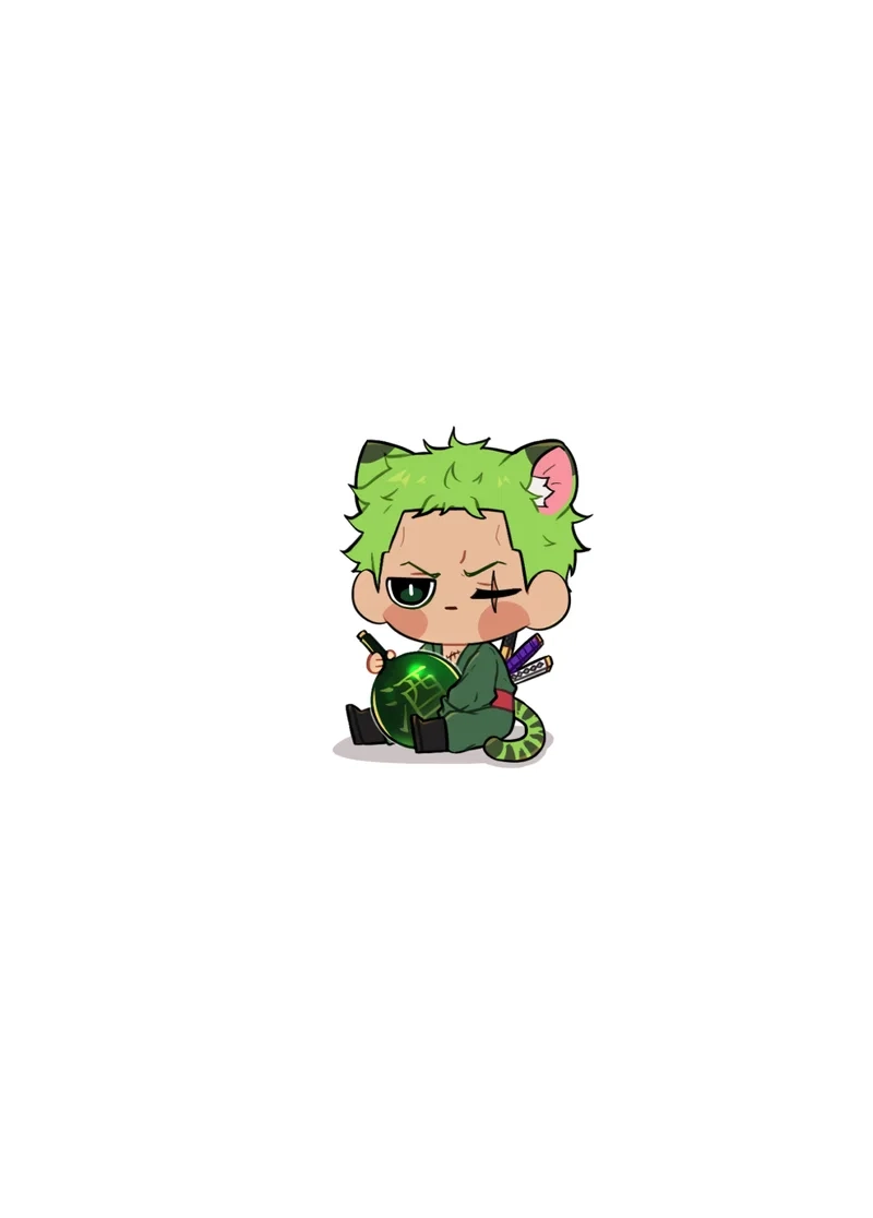 Cùng bé học vẽ zoro chibi dễ thương từng nét