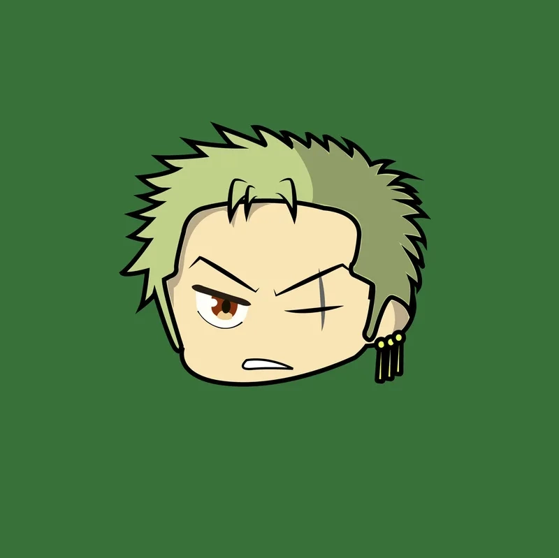 Hướng dẫn vẽ zoro chibi đơn giản cho người mới