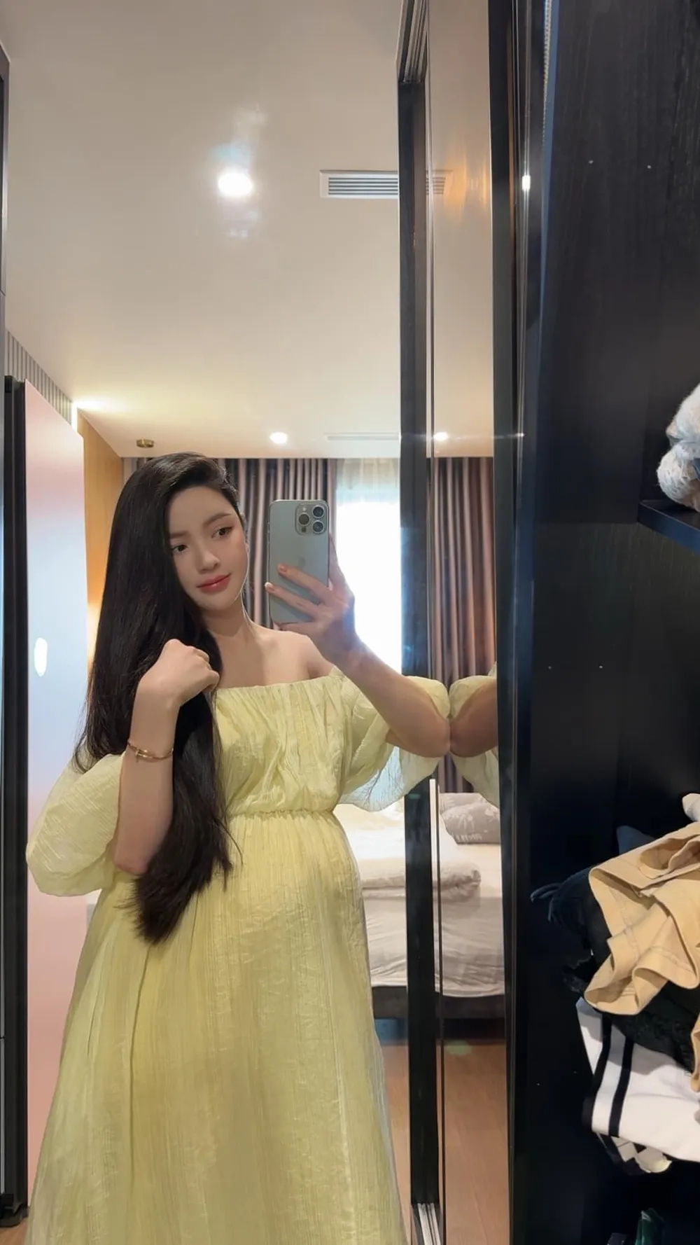 Hình ảnh trước kia của Chu Thanh Huyền chưa phẫu thuật