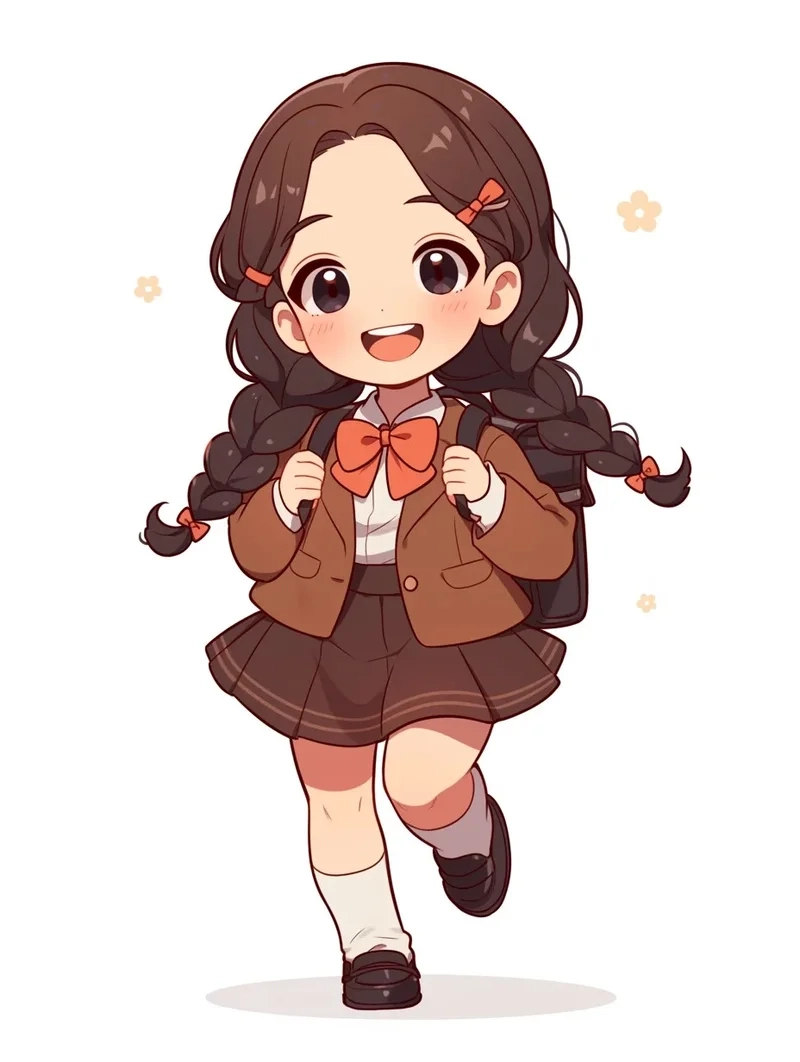 BST cực hot với cô gái chibi cute làm hình nền