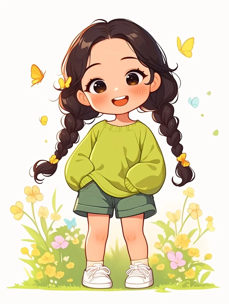 Gợi ý top hình vẽ con gái bằng nét cực dễ thương