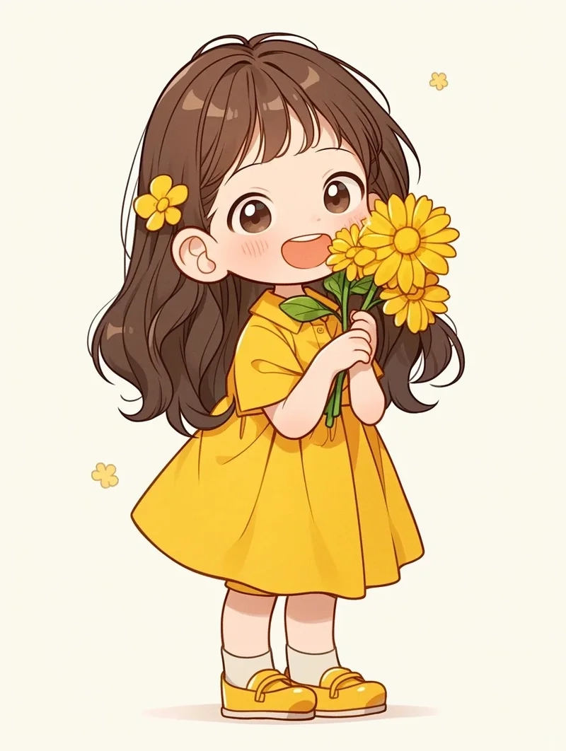 Gợi ý cách vẽ hình cô gái chibi cute đơn giản tại nhà