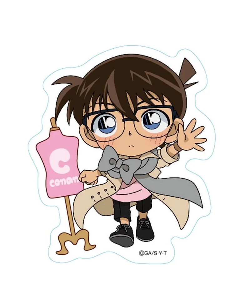 Làm mới avatar với mẫu avatar conan chibi cực ngầu