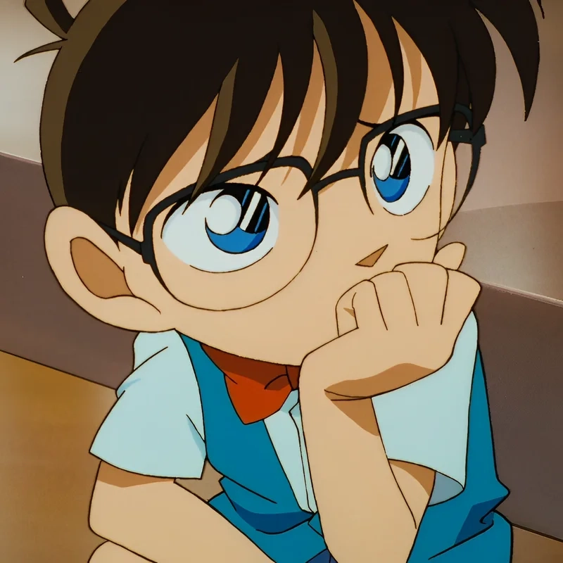 Bé nào cũng mê bộ tranh tô màu conan chibi