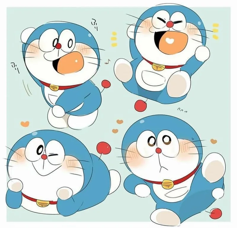 Dành riêng cho fan với bộ ảnh chibi doraemon cực hot