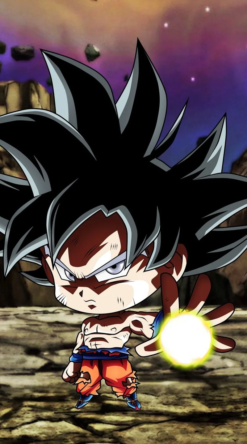 Ngắm nhìn thế giới dễ thương với chibi goku