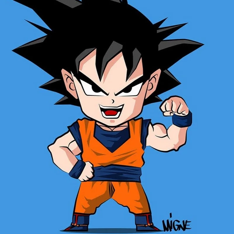 Tung chiêu ngay với goku chibi kamehameha bá đạo