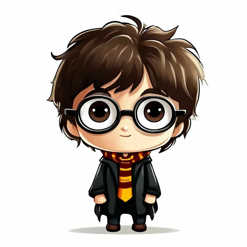 Fan phát sốt với tạo hình harry potter chibi cute