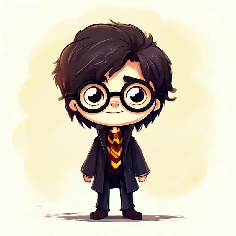 Loạt ảnh đang gây bão là ảnh harry potter chibi
