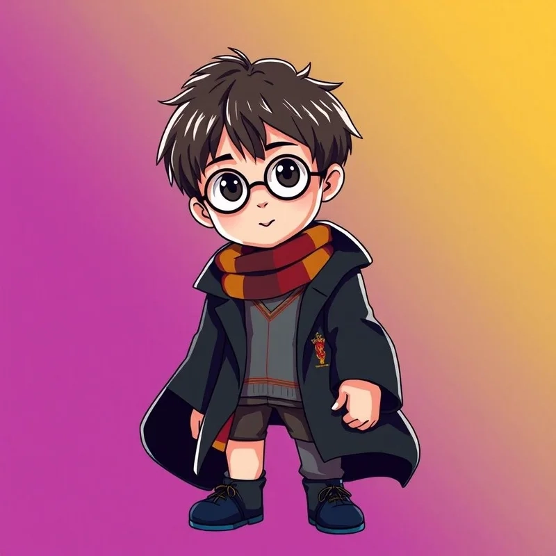 Cùng Hedwig khám phá thế giới hedwig harry potter chibi