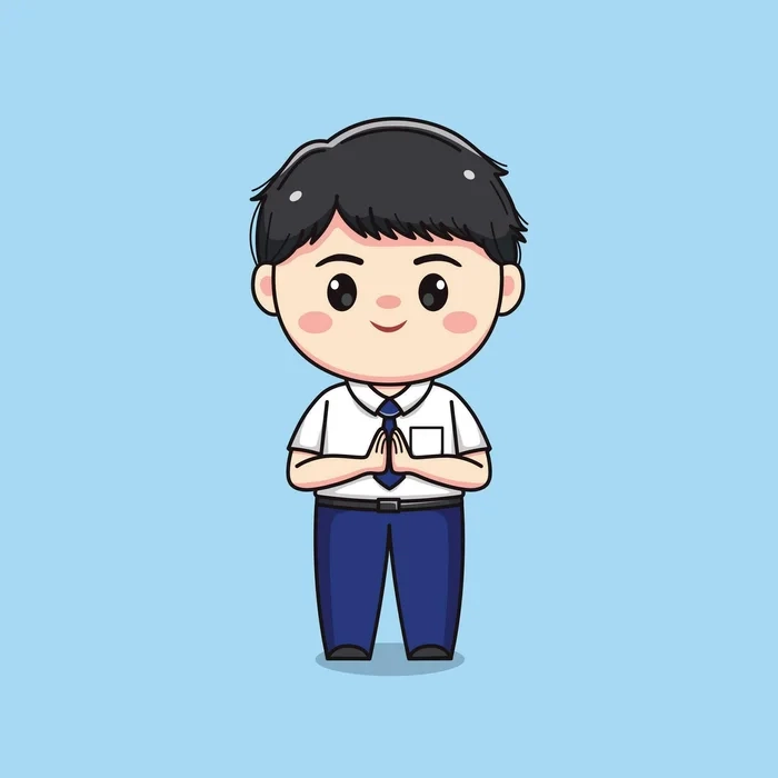 Bộ sưu tập siêu dễ thương với ảnh học sinh nam chibi