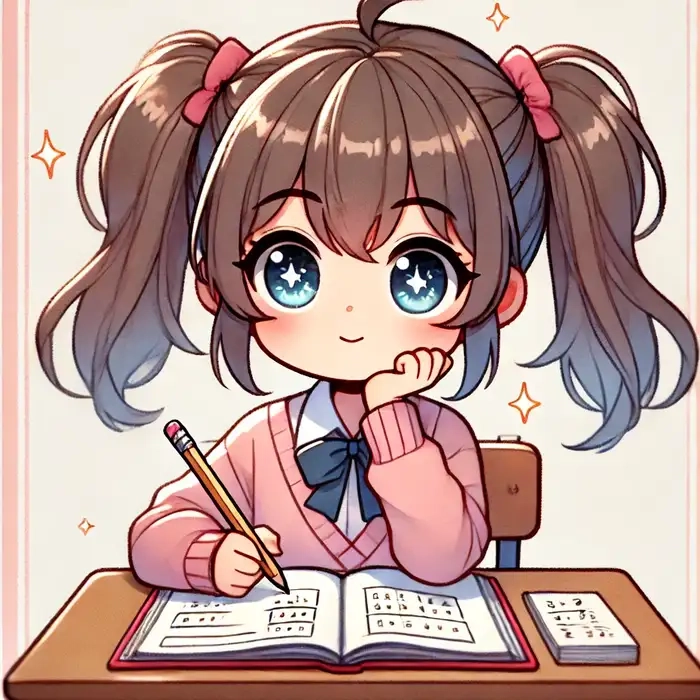 Tự tay thử sức với vẽ học sinh chibi đơn giản chỉ vài nét