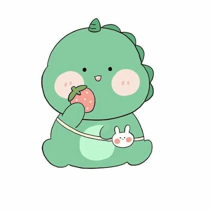 Bộ sưu tập hình ảnh khủng long chibi siêu dễ thương