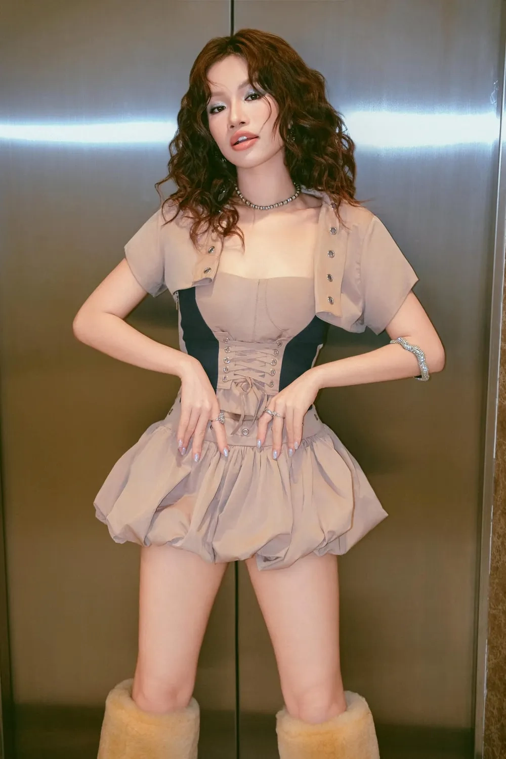 Gây chú ý khi tham gia Hương vị tình thân Lâm Bảo Ngọc